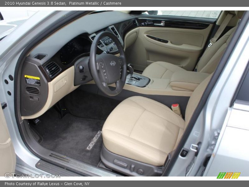  2010 Genesis 3.8 Sedan Cashmere Interior