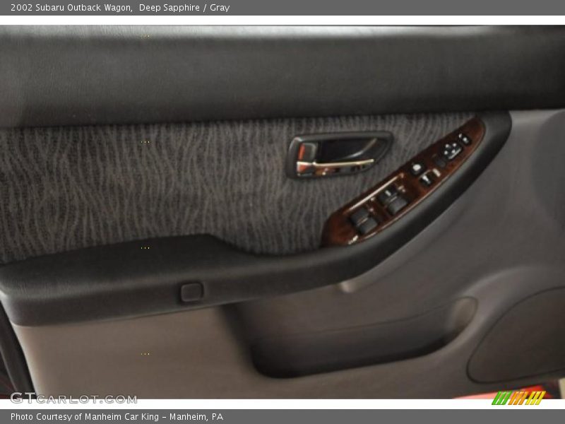 Deep Sapphire / Gray 2002 Subaru Outback Wagon