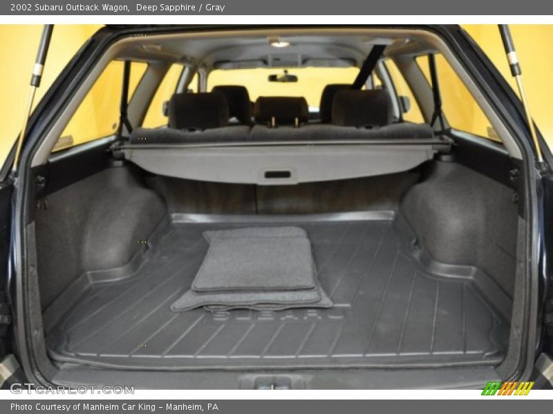 Deep Sapphire / Gray 2002 Subaru Outback Wagon