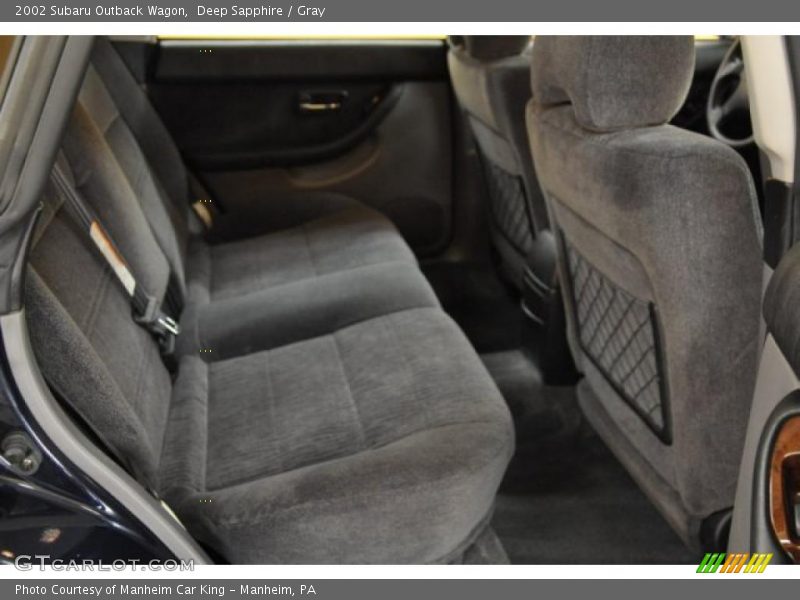 Deep Sapphire / Gray 2002 Subaru Outback Wagon