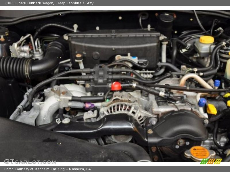 Deep Sapphire / Gray 2002 Subaru Outback Wagon