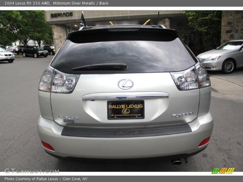 Millinnium Silver Metallic / Black 2004 Lexus RX 330 AWD
