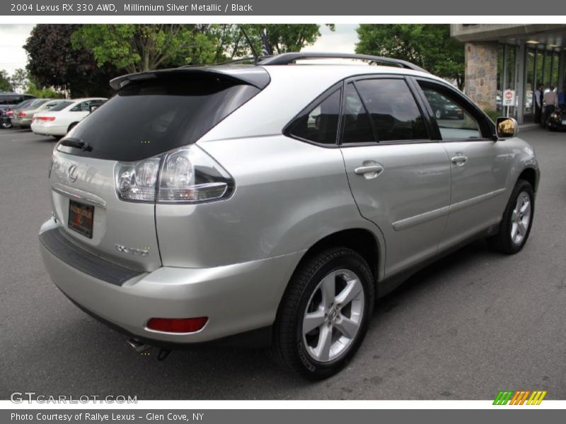 Millinnium Silver Metallic / Black 2004 Lexus RX 330 AWD