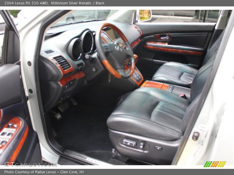 Millinnium Silver Metallic / Black 2004 Lexus RX 330 AWD