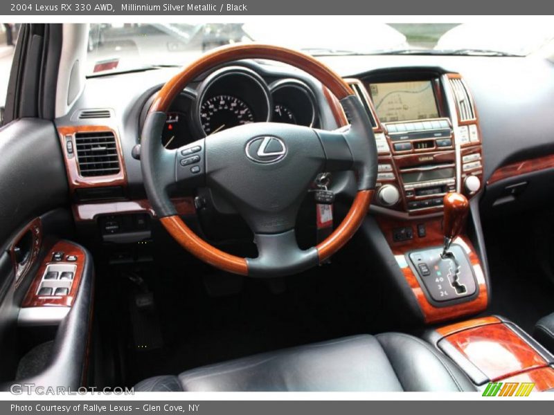 Millinnium Silver Metallic / Black 2004 Lexus RX 330 AWD