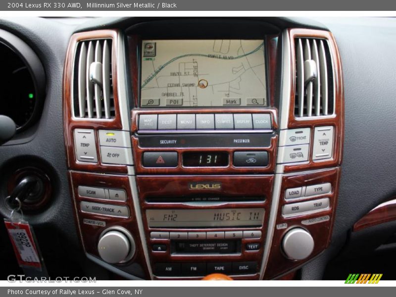 Millinnium Silver Metallic / Black 2004 Lexus RX 330 AWD