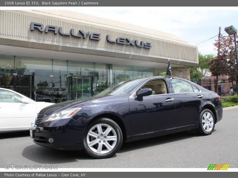 Black Sapphire Pearl / Cashmere 2008 Lexus ES 350