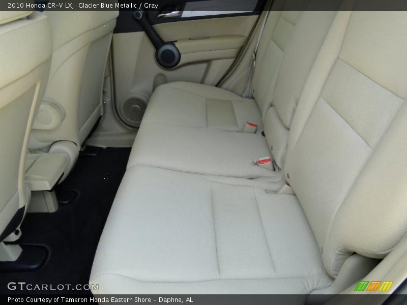 Glacier Blue Metallic / Gray 2010 Honda CR-V LX