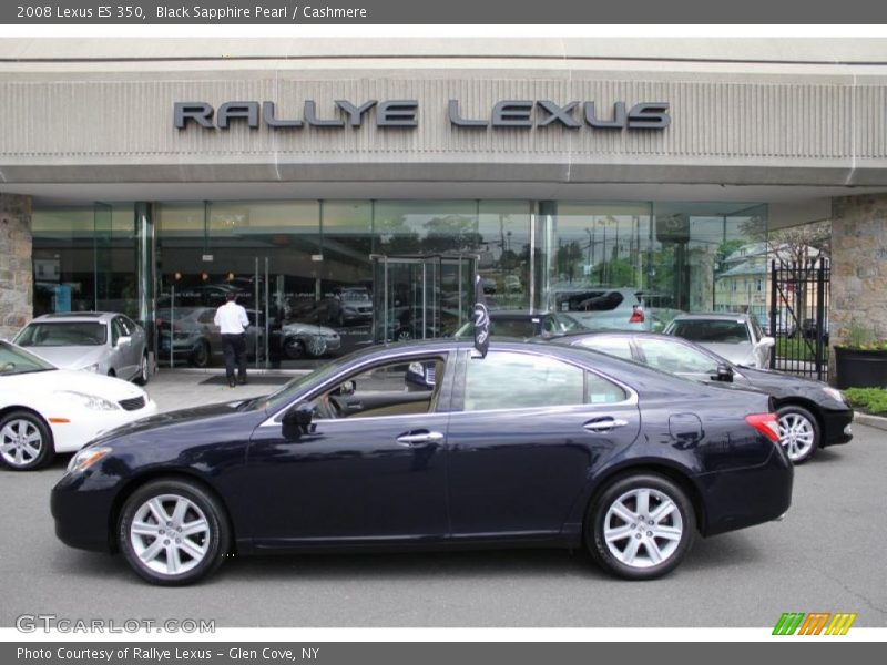 Black Sapphire Pearl / Cashmere 2008 Lexus ES 350