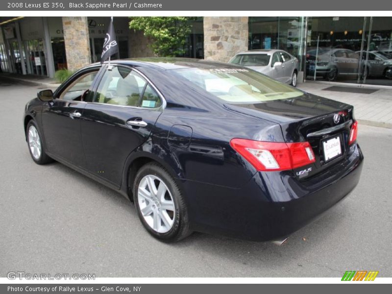 Black Sapphire Pearl / Cashmere 2008 Lexus ES 350