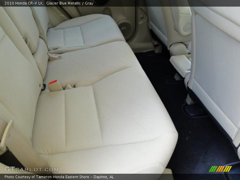 Glacier Blue Metallic / Gray 2010 Honda CR-V LX