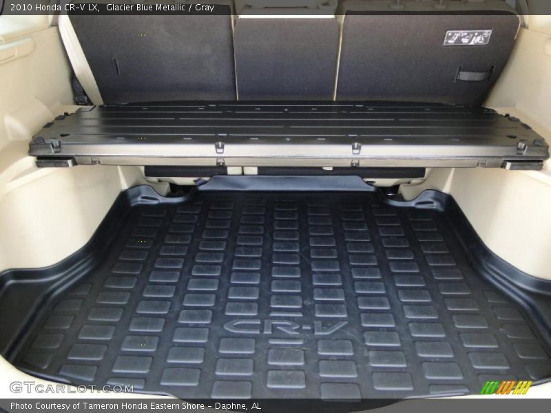Glacier Blue Metallic / Gray 2010 Honda CR-V LX