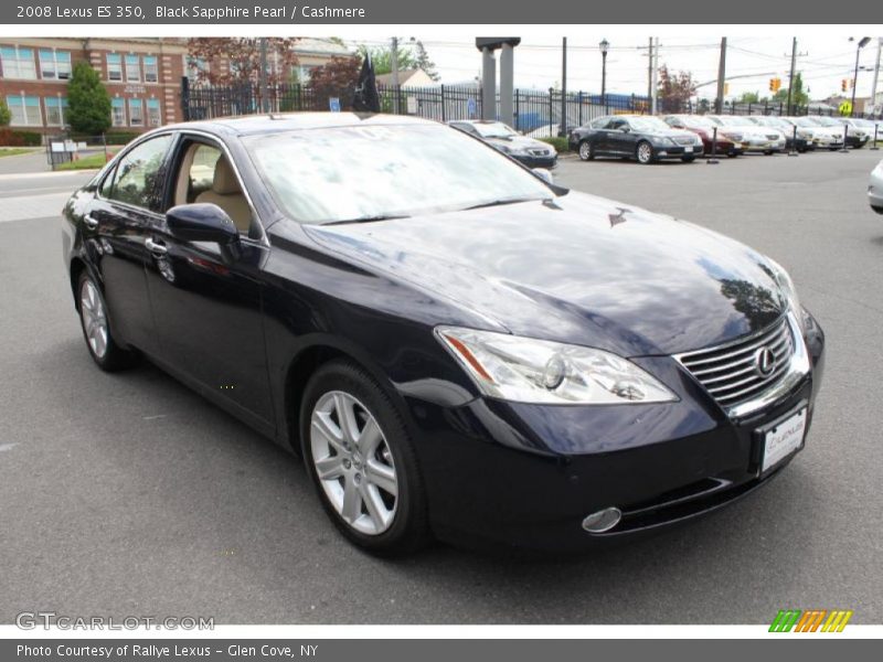 Black Sapphire Pearl / Cashmere 2008 Lexus ES 350