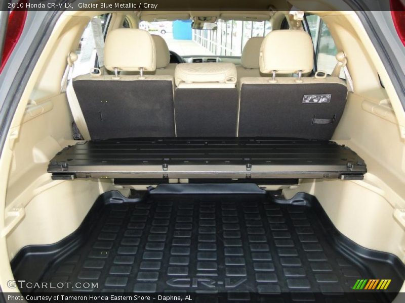 Glacier Blue Metallic / Gray 2010 Honda CR-V LX