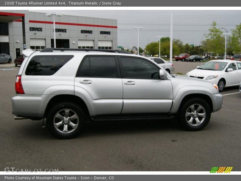 Titanium Metallic / Stone Gray 2008 Toyota 4Runner Limited 4x4