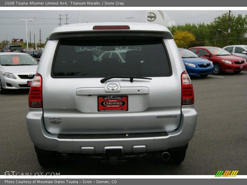 Titanium Metallic / Stone Gray 2008 Toyota 4Runner Limited 4x4