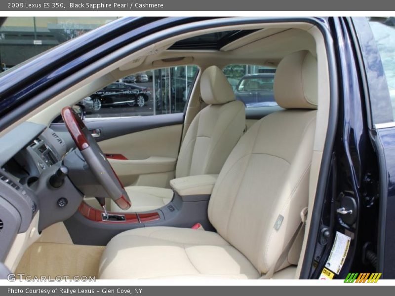 Black Sapphire Pearl / Cashmere 2008 Lexus ES 350