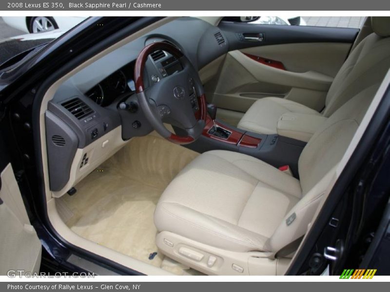 Black Sapphire Pearl / Cashmere 2008 Lexus ES 350