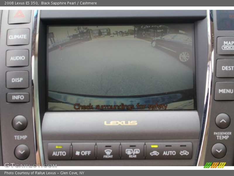 Black Sapphire Pearl / Cashmere 2008 Lexus ES 350