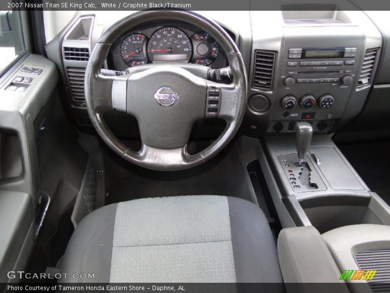 Dashboard of 2007 Titan SE King Cab