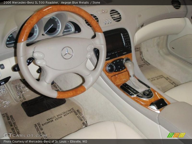 Stone Interior - 2006 SL 500 Roadster 