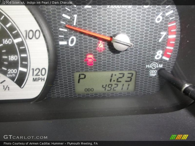 Indigo Ink Pearl / Dark Charcoal 2006 Scion xA