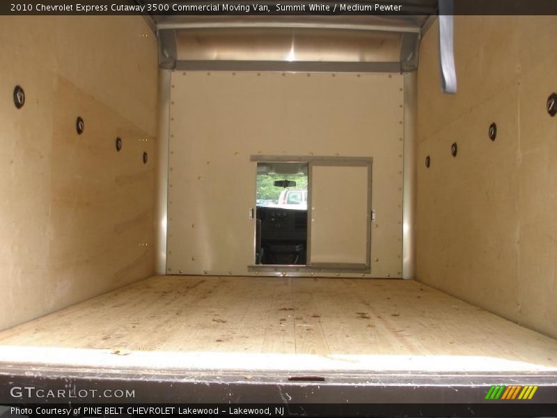 Summit White / Medium Pewter 2010 Chevrolet Express Cutaway 3500 Commercial Moving Van