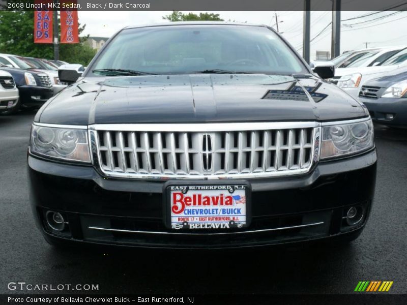 Black / Dark Charcoal 2008 Lincoln MKZ Sedan