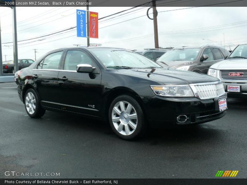 Black / Dark Charcoal 2008 Lincoln MKZ Sedan