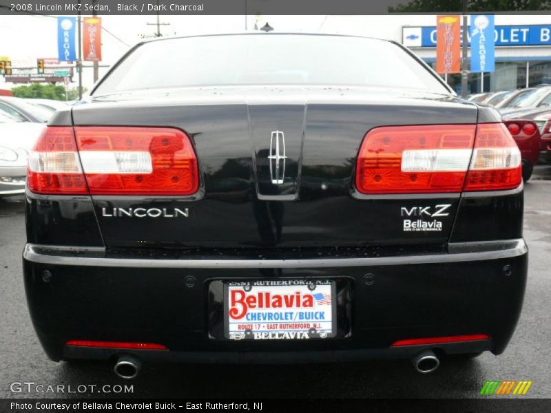 Black / Dark Charcoal 2008 Lincoln MKZ Sedan
