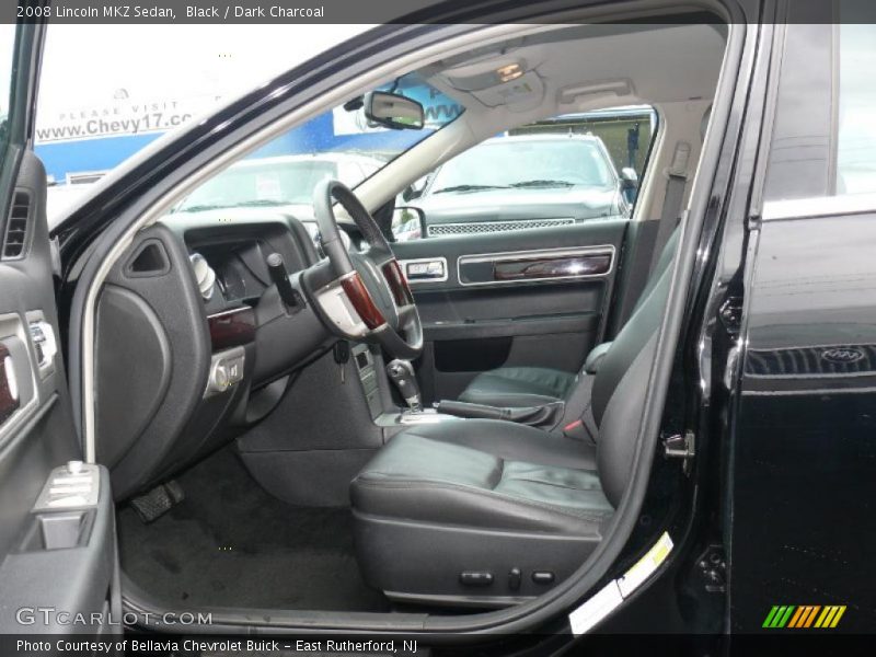 Black / Dark Charcoal 2008 Lincoln MKZ Sedan