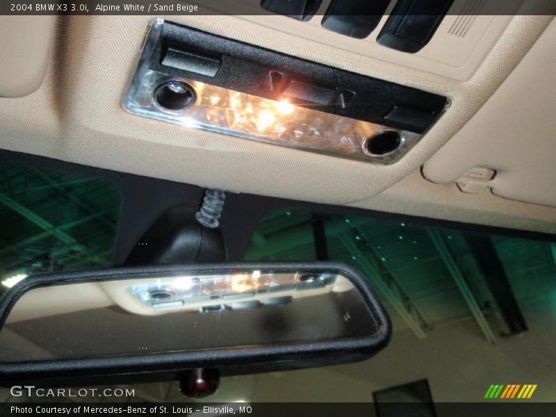 Alpine White / Sand Beige 2004 BMW X3 3.0i