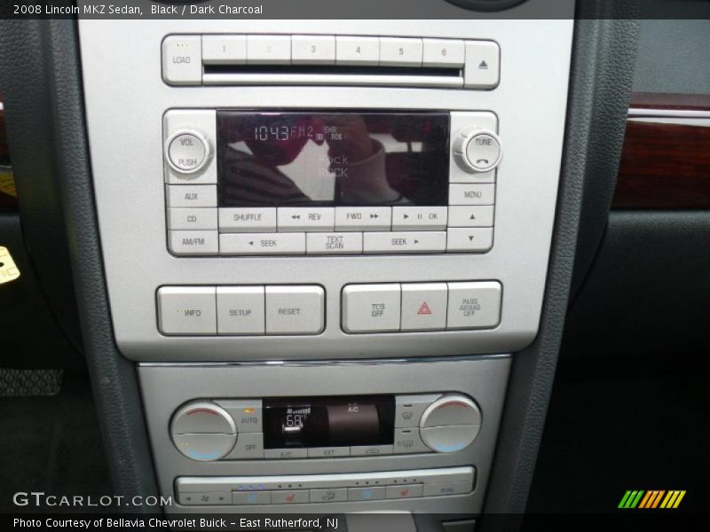 Black / Dark Charcoal 2008 Lincoln MKZ Sedan