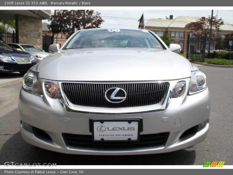 Mercury Metallic / Black 2008 Lexus GS 350 AWD