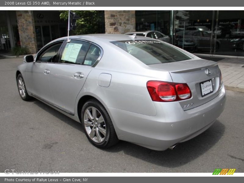 Mercury Metallic / Black 2008 Lexus GS 350 AWD