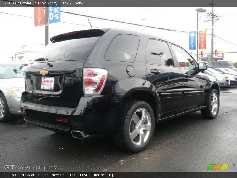 Black / Ebony 2008 Chevrolet Equinox Sport