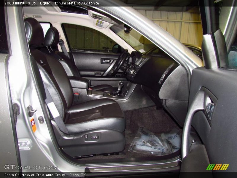 Liquid Platinum Metallic / Graphite 2008 Infiniti FX 35