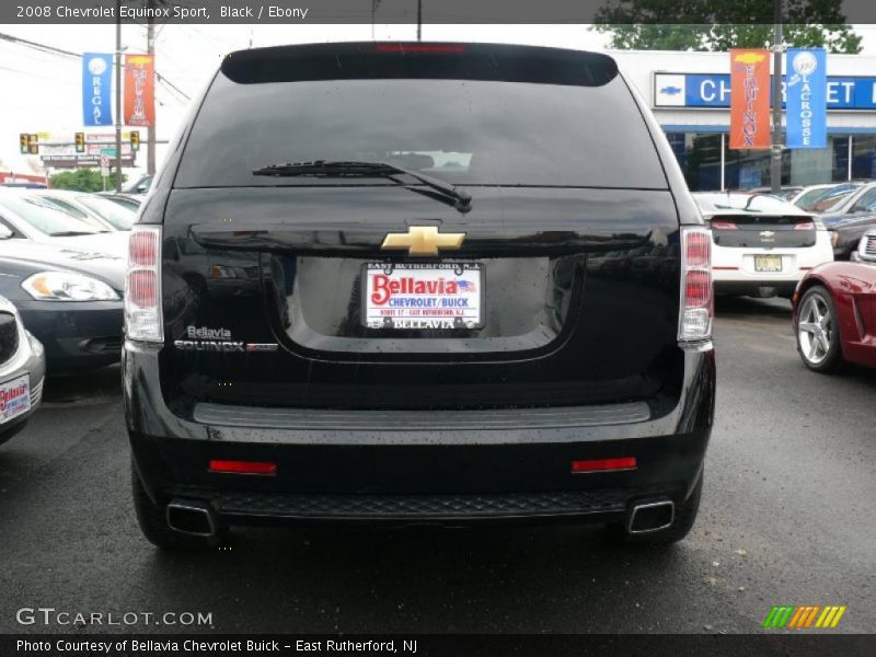 Black / Ebony 2008 Chevrolet Equinox Sport