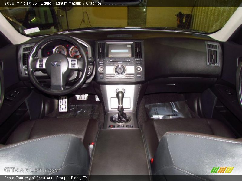 Liquid Platinum Metallic / Graphite 2008 Infiniti FX 35