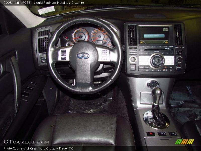 Liquid Platinum Metallic / Graphite 2008 Infiniti FX 35
