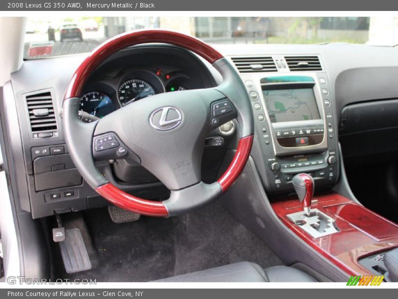 Mercury Metallic / Black 2008 Lexus GS 350 AWD