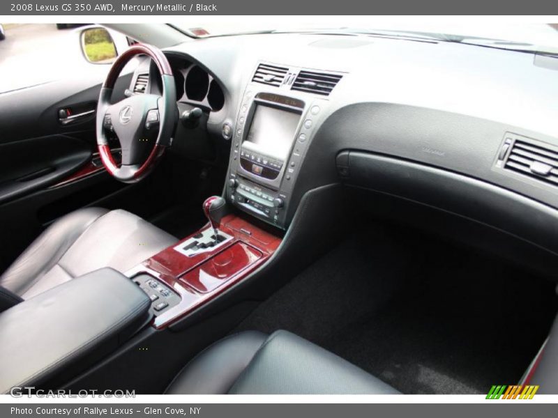 Mercury Metallic / Black 2008 Lexus GS 350 AWD