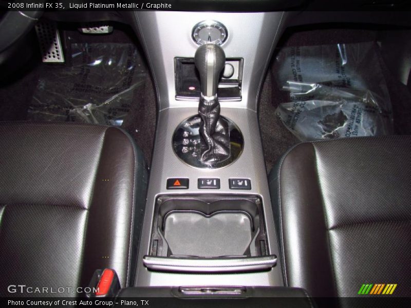 Liquid Platinum Metallic / Graphite 2008 Infiniti FX 35