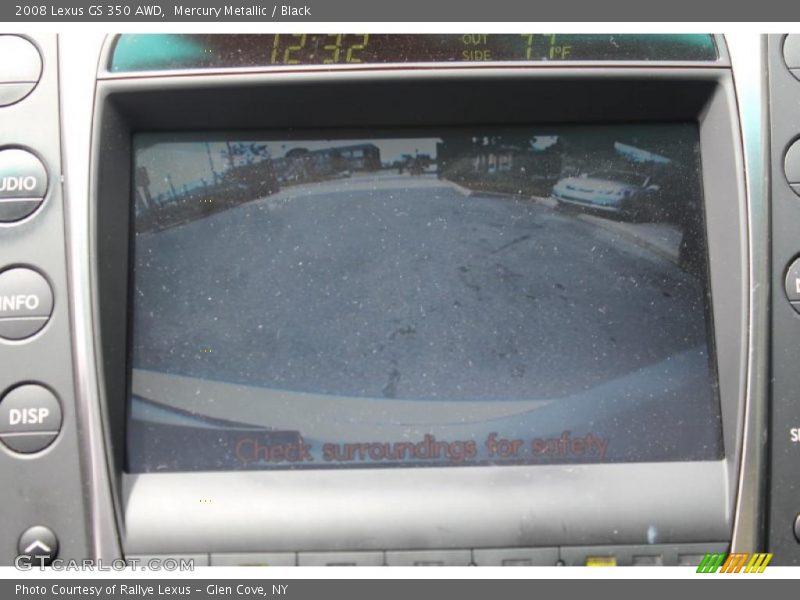 Mercury Metallic / Black 2008 Lexus GS 350 AWD