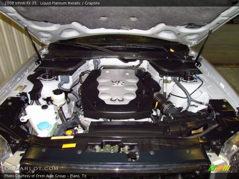 Liquid Platinum Metallic / Graphite 2008 Infiniti FX 35
