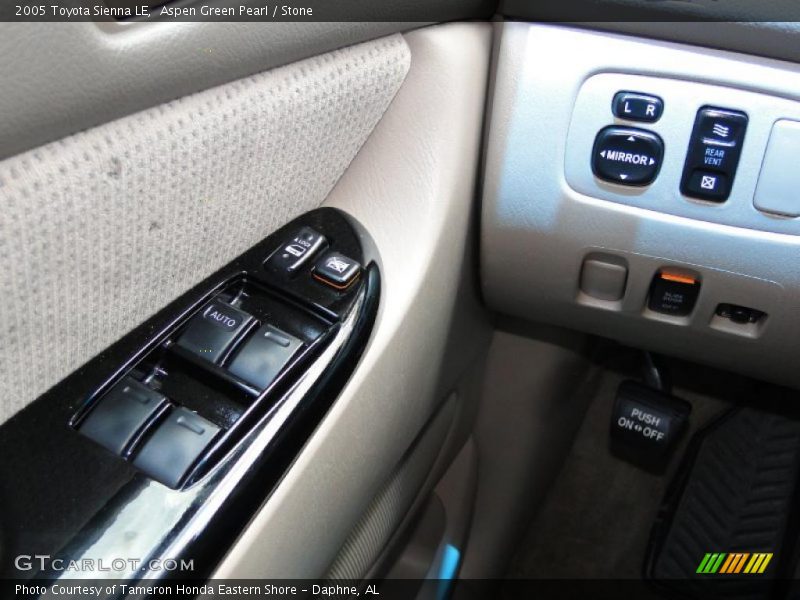 Aspen Green Pearl / Stone 2005 Toyota Sienna LE