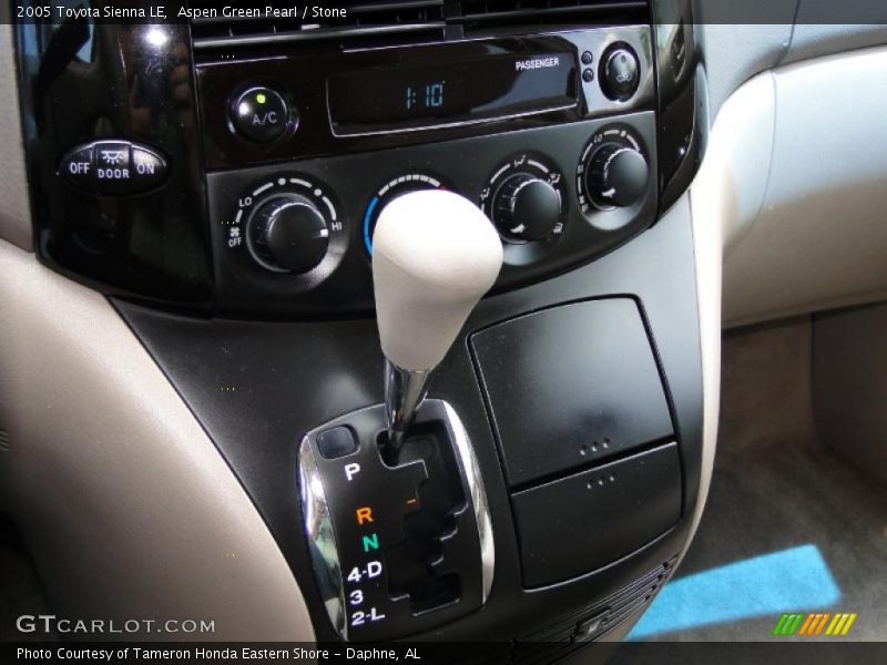 Aspen Green Pearl / Stone 2005 Toyota Sienna LE
