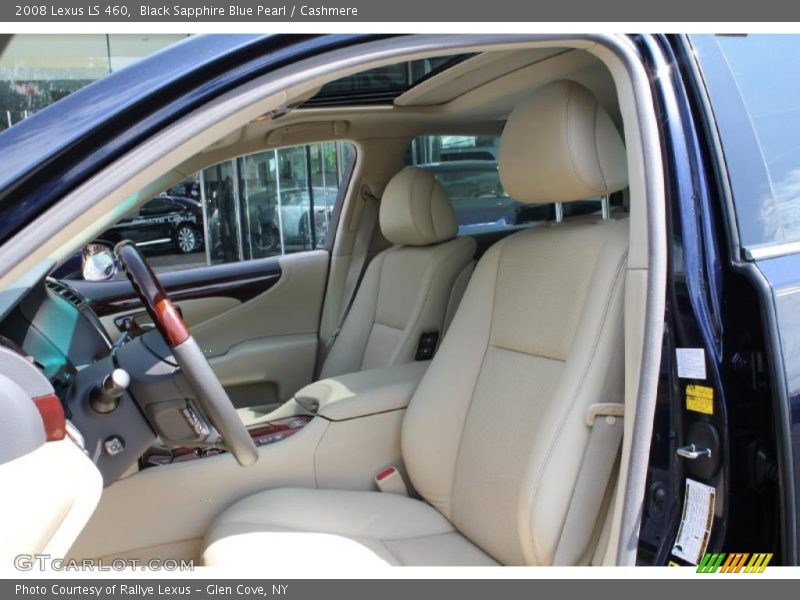 Black Sapphire Blue Pearl / Cashmere 2008 Lexus LS 460