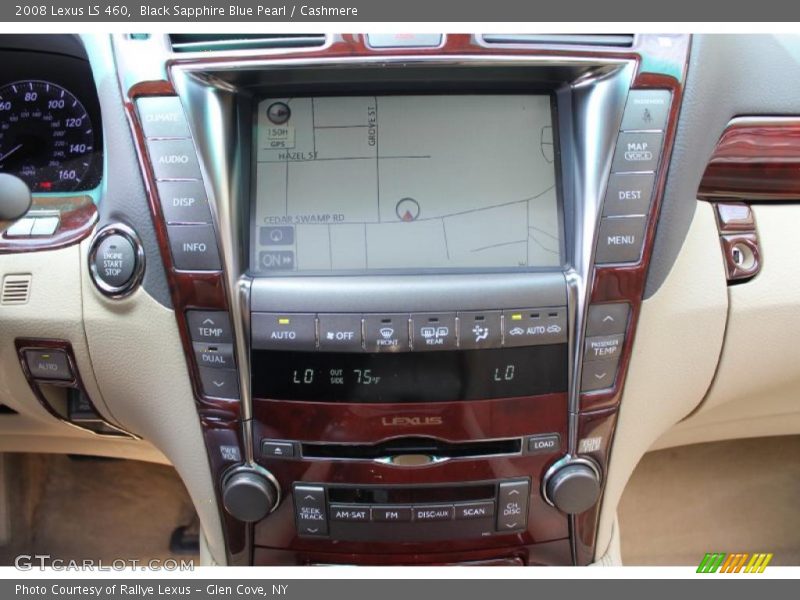 Black Sapphire Blue Pearl / Cashmere 2008 Lexus LS 460