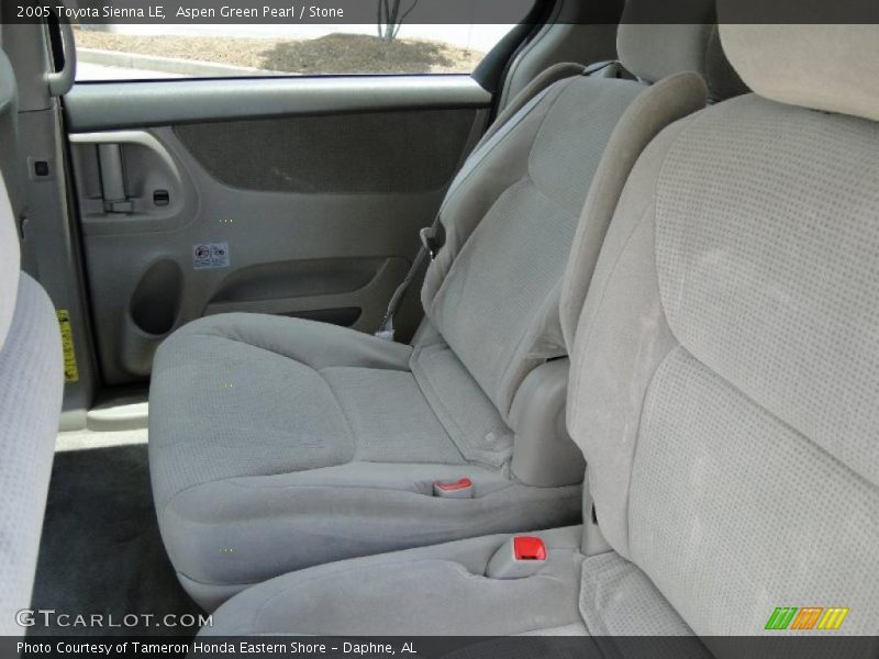 Aspen Green Pearl / Stone 2005 Toyota Sienna LE